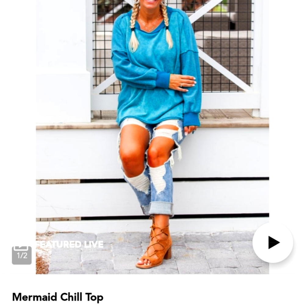 Mermaid Chill Top